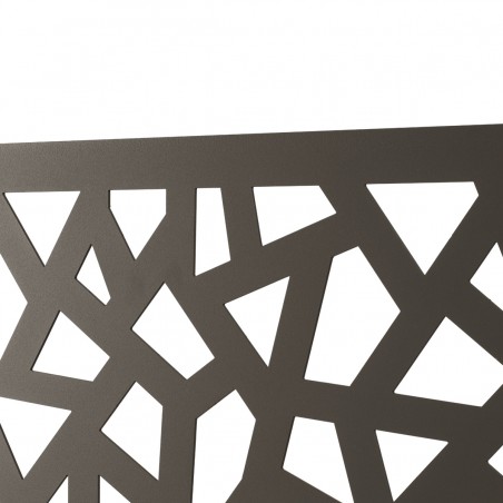 Clôture aluminium verticale, lame decorative pour cloture Etik