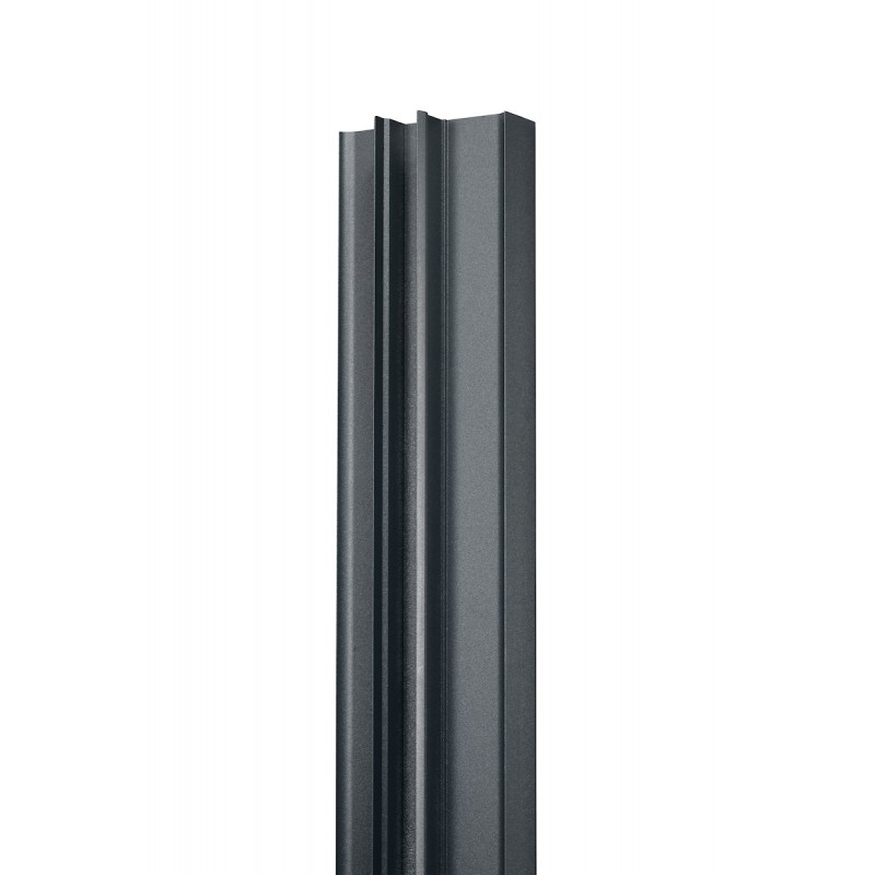 Demi-poteau pour angle 45° vue n1 Demi-poteau pour angle 45° vue n1