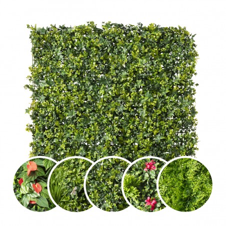 5 modèles murs végétaux artificiels